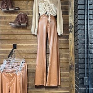 Daisy Tan Flare Pants